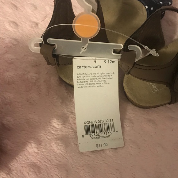 NWT baby girl sandal size 9-12 months - Picture 3 of 5